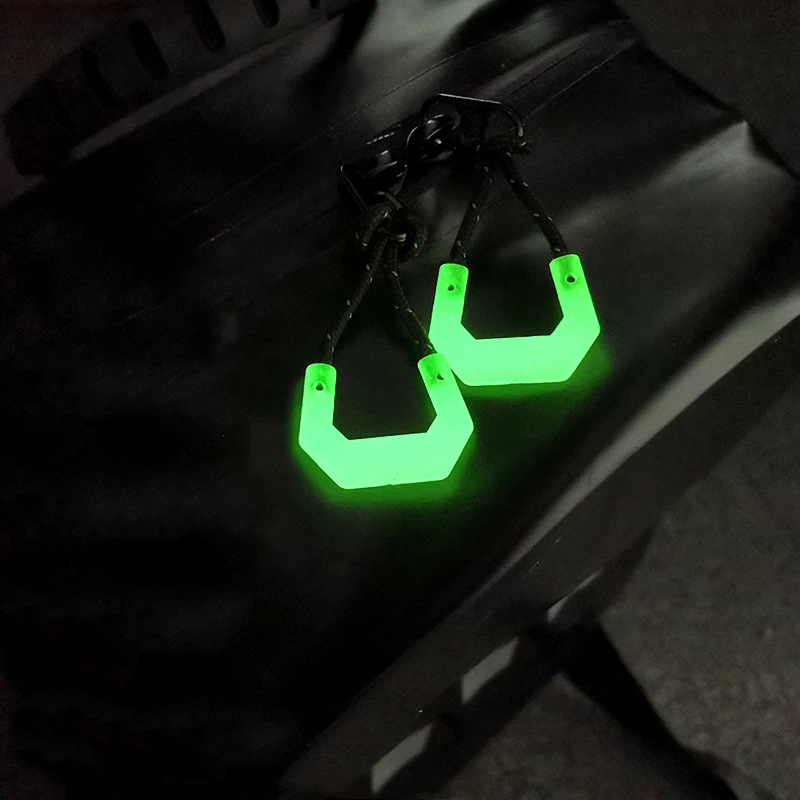 Mochila táctica U luminiscente con cola larga, cuerda y gancho TPU - imagen 4