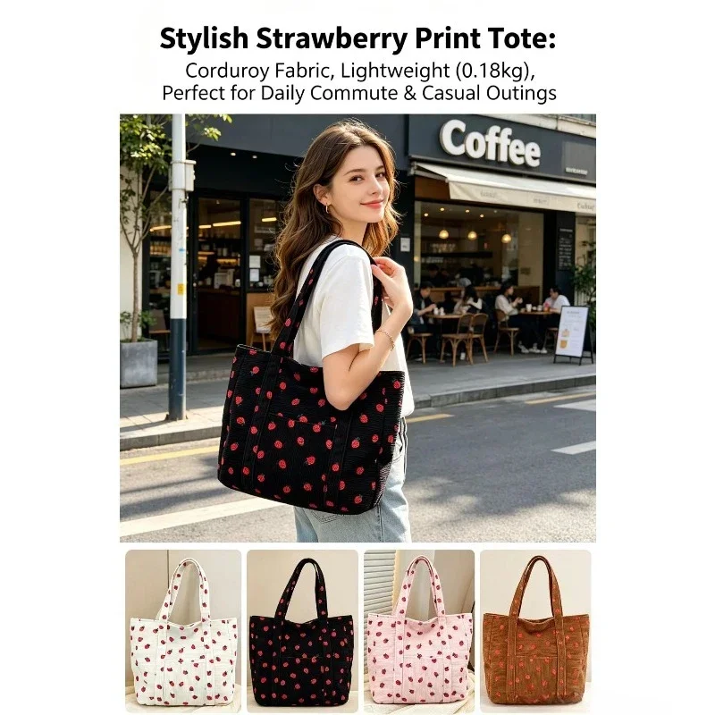 Bolso tote portátil mujer gran capacidad casual personalizable - imagen 5
