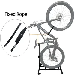 Soporte para bicicleta tipo L universal con ruedas metálicas