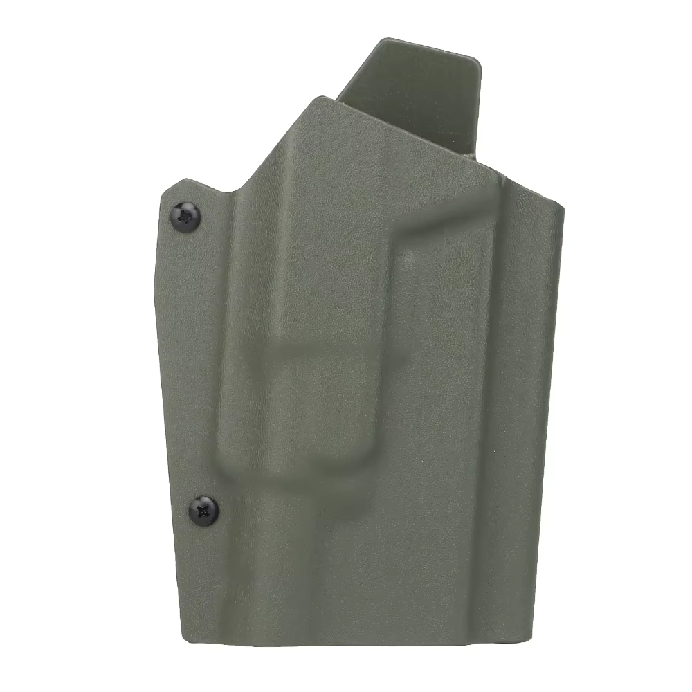 Funda Kydex táctica Glock G34 G35 rail linterna - imagen 2