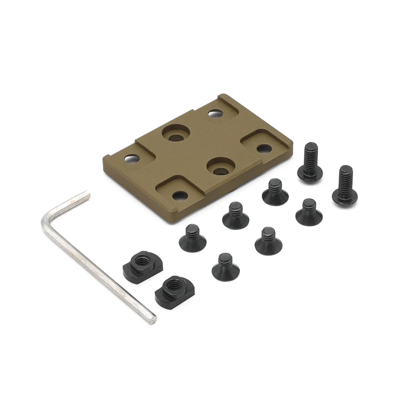 Soporte lateral M-LOK Keymod para linterna caza M300 M600
