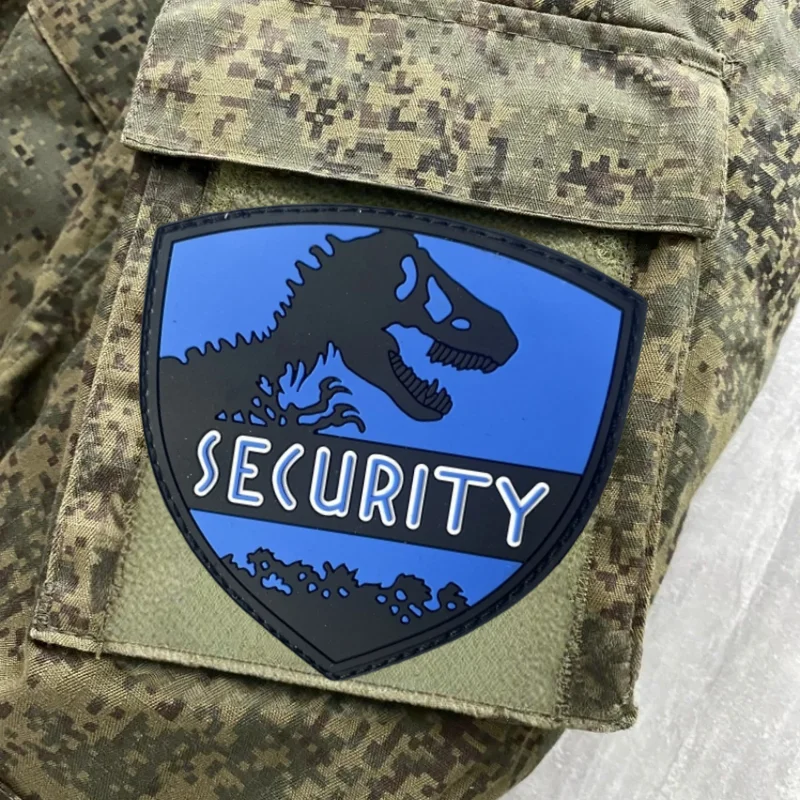 Parche PVC 3D de seguridad: insignia táctica para ropa y equipo - imagen 5