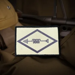 Parche táctico Velcro operador radio para chaleco militar
