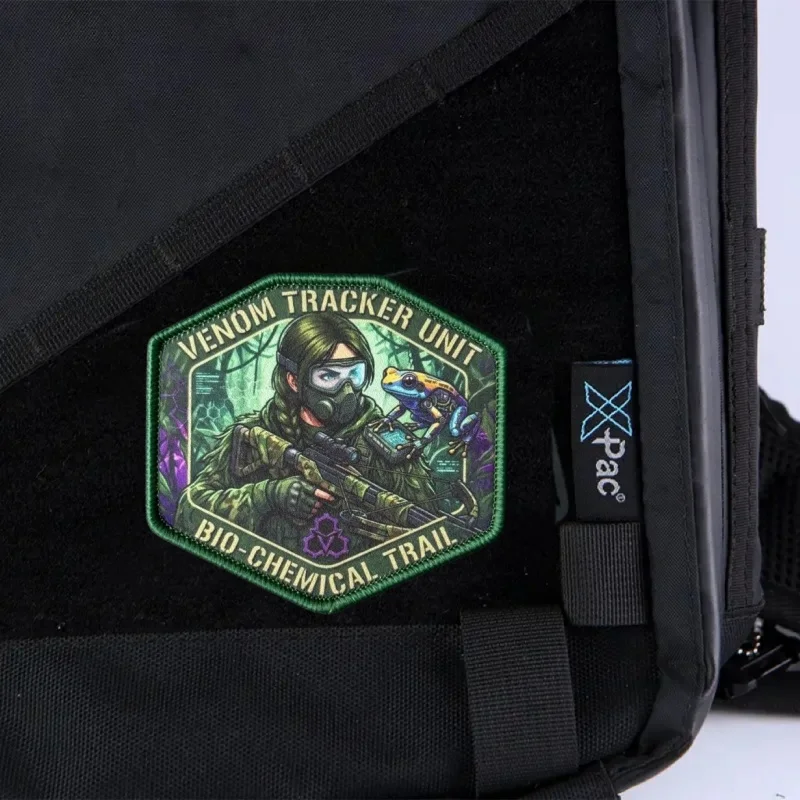 Venom Tracker Unit parche táctico con velcro gancho y bucle - imagen 5