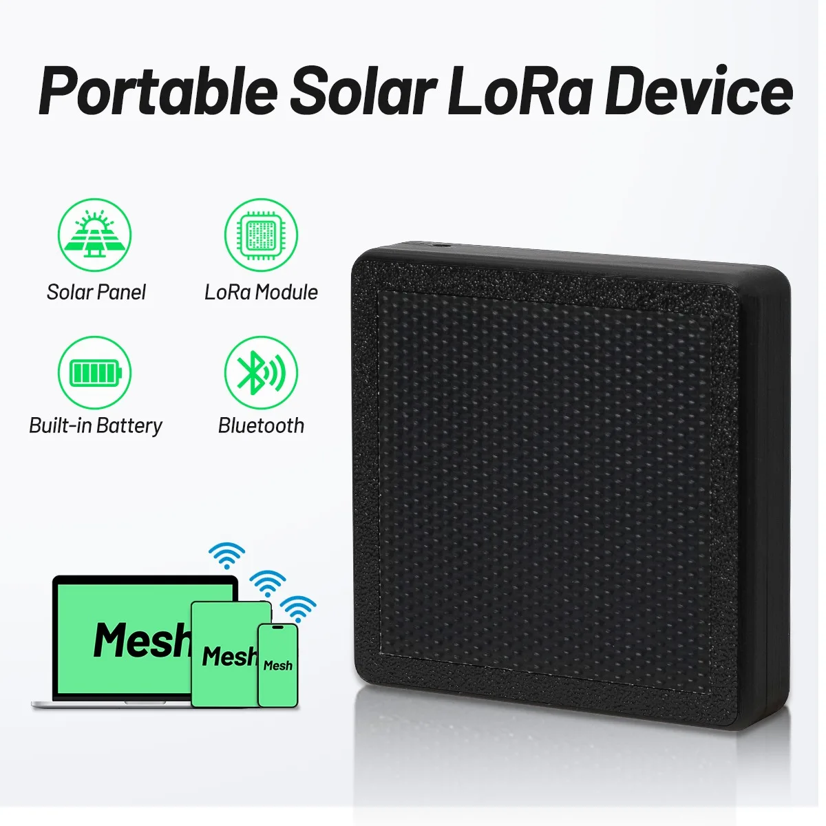 Meshtastic WisBlock ST1 nodo LoRa solar repetidor para malla Meshcore - imagen 5
