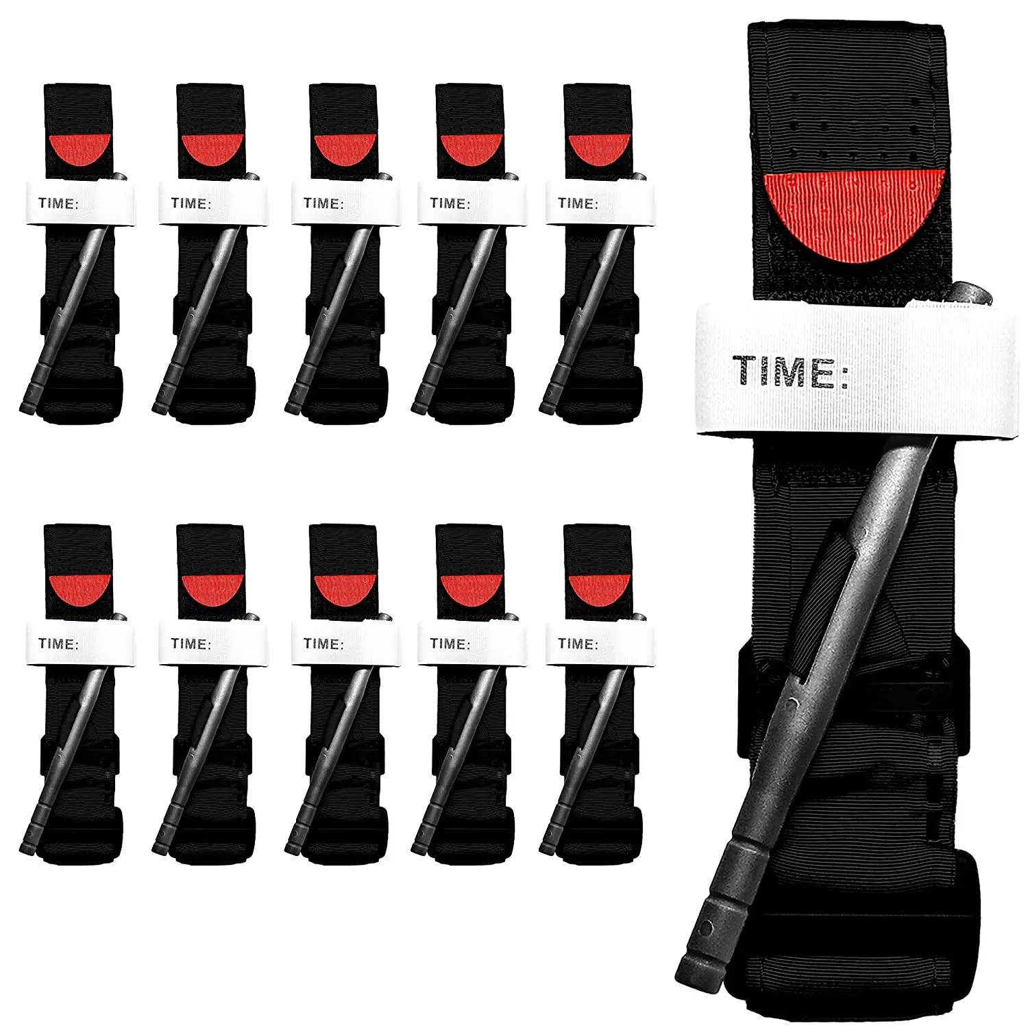 Torniquete táctico de supervivencia para combate y emergencia
