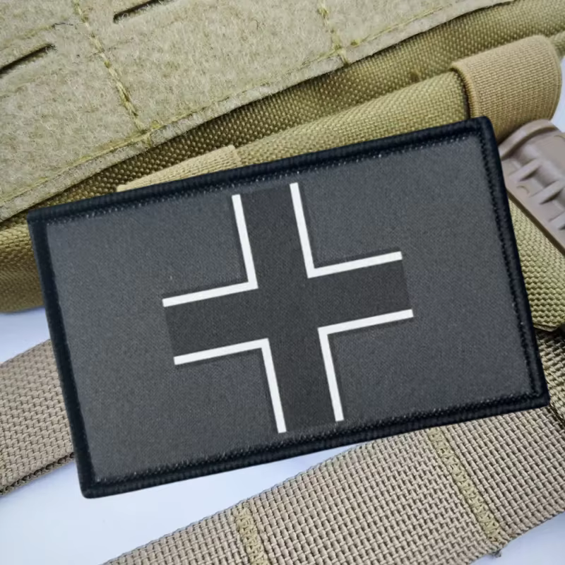 Parche estampado estilo insignia táctica