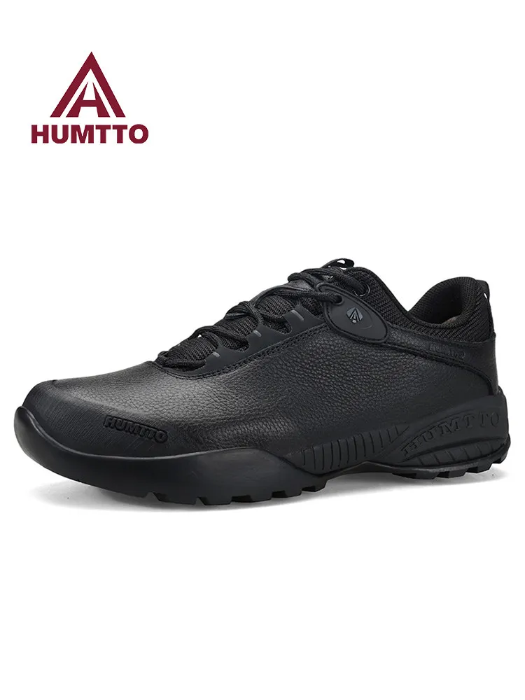 HUMTTO Zapatillas de senderismo para hombre de cuero vacuno - imagen 5