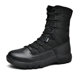 Botas tácticas impermeables todoterreno camuflaje desierto outdoor