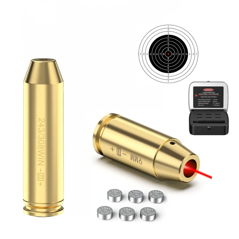Colimador láser rojo para ajustar miras en varios calibres - imagen 4