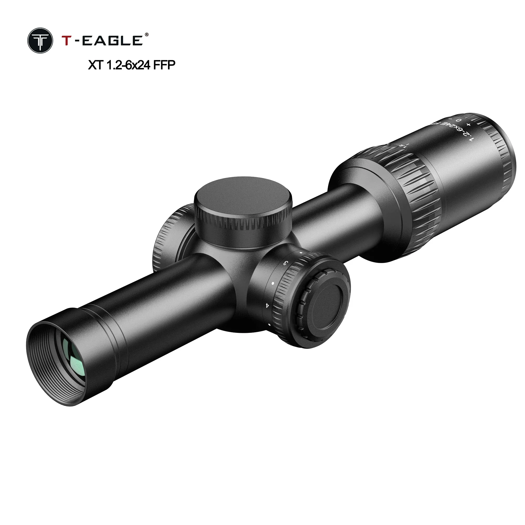 Mira telescópica táctica XT 1,2-6x24 IR FFP Airsoft - imagen 4