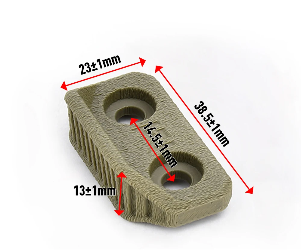 Cubierta de riel compatible con M-LOK