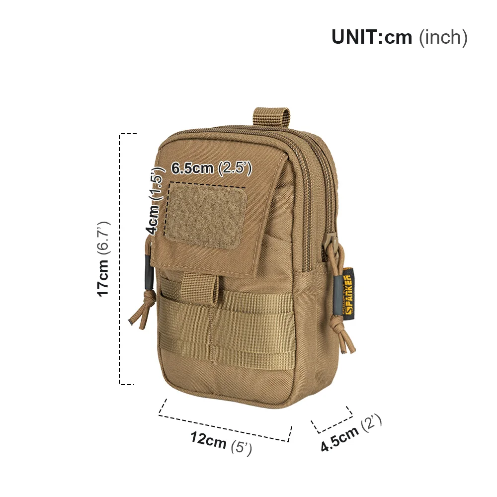 Riñonera táctica MOLLE multifuncional para exterior - imagen 2
