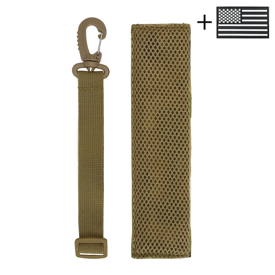 Funda para auriculares tácticos Molle desmontable universal extendida