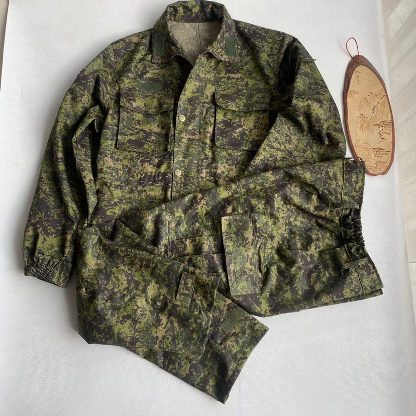 Traje camuflaje Rhodesian con cepillo para entrenamiento exteriores - imagen 4