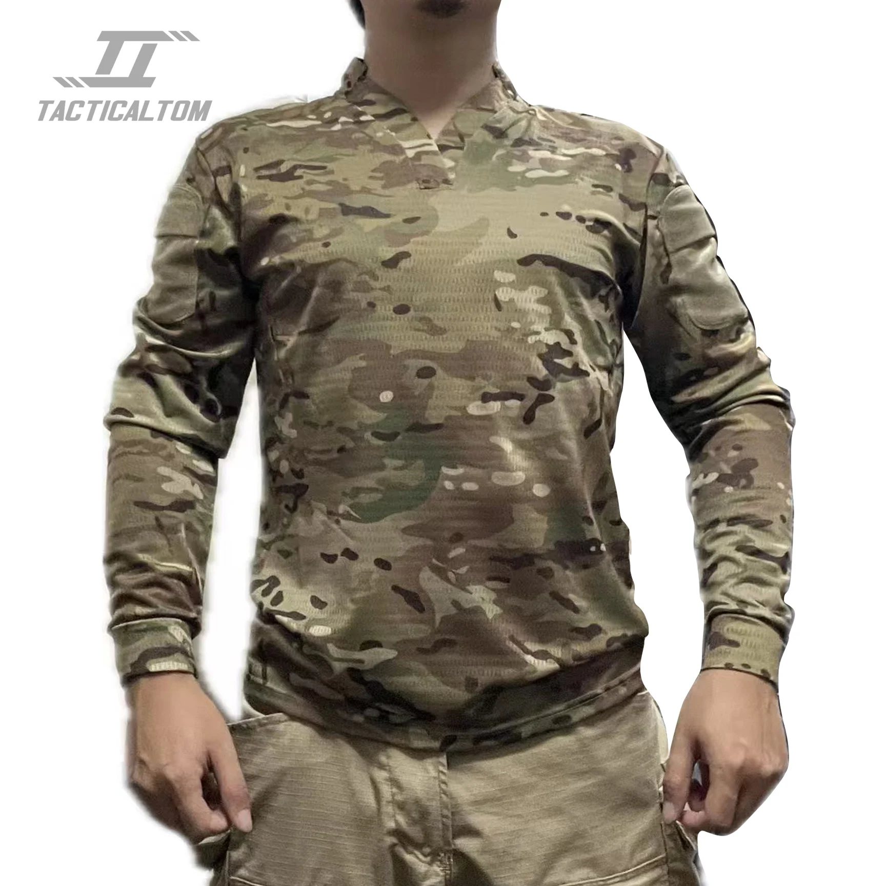 Tactische Tom MC camiseta táctica camuflaje manga larga CAG