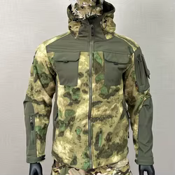 Chaqueta forro polar duradera para exteriores con paneles