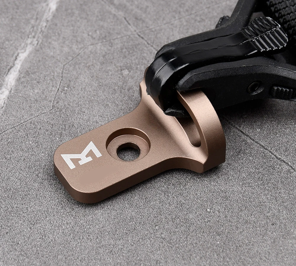 Base fija metálica CNC en sistema MLOK/KEYMOD