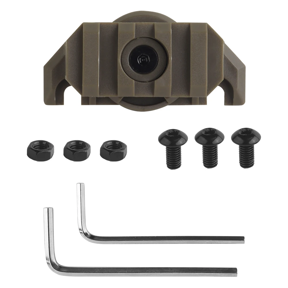 Adaptador de lámpara para casco – Riel lateral Team Wendy 3.0 - imagen 5