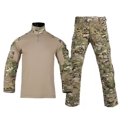 Ropa táctica G3 Battle Frog mejorada ripstop camuflaje transpirable