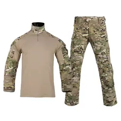 Ropa táctica G3 Battle Frog mejorada ripstop camuflaje transpirable