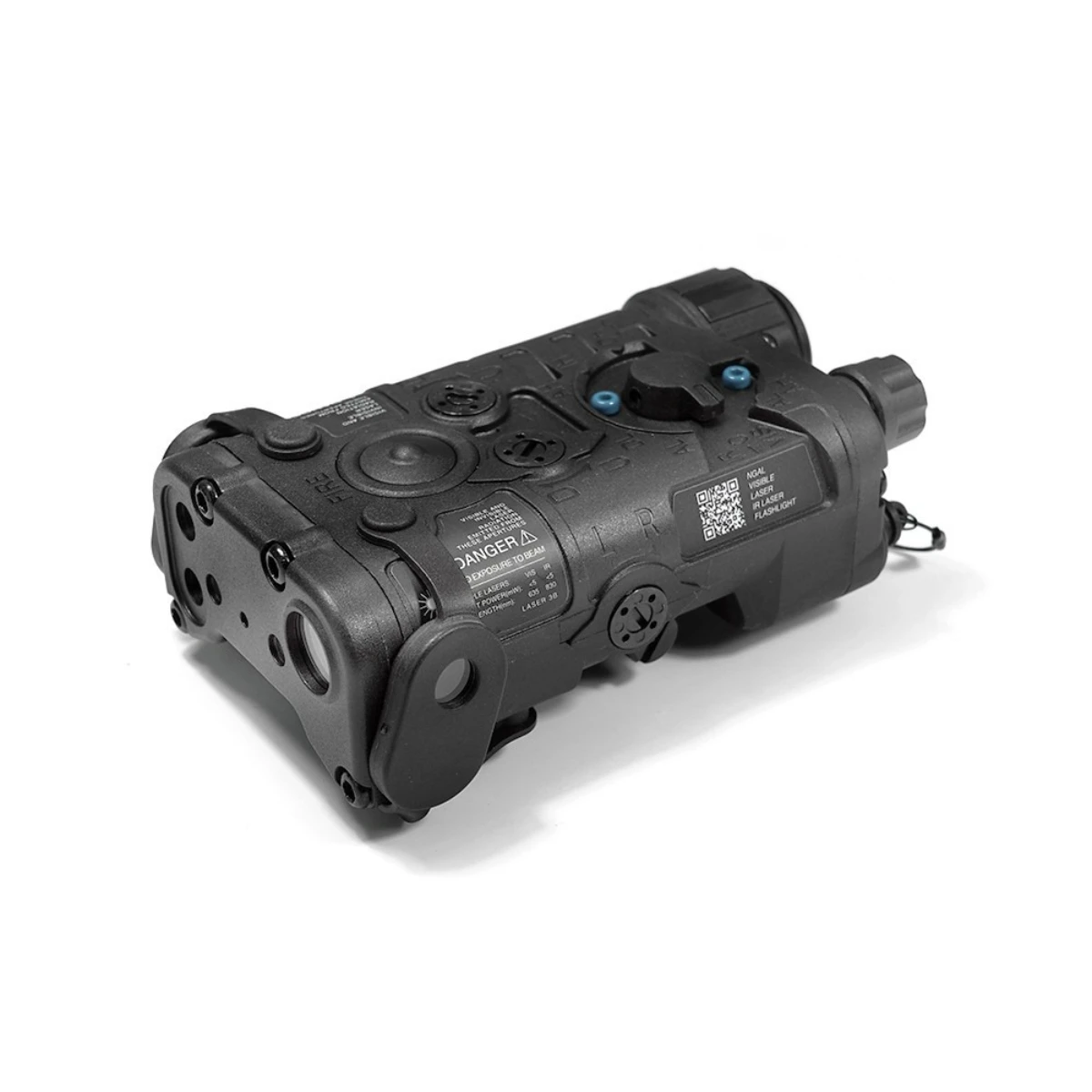 Puntero láser táctico NGAL rojo/verde con linterna LED estroboscópica - imagen 2