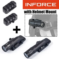 INFORCE WML-G2 Linterna táctica para casco LED estroboscópica