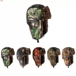 Gorro Lei Feng Camuflaje Unisex Invierno Táctico Caza Outdoor