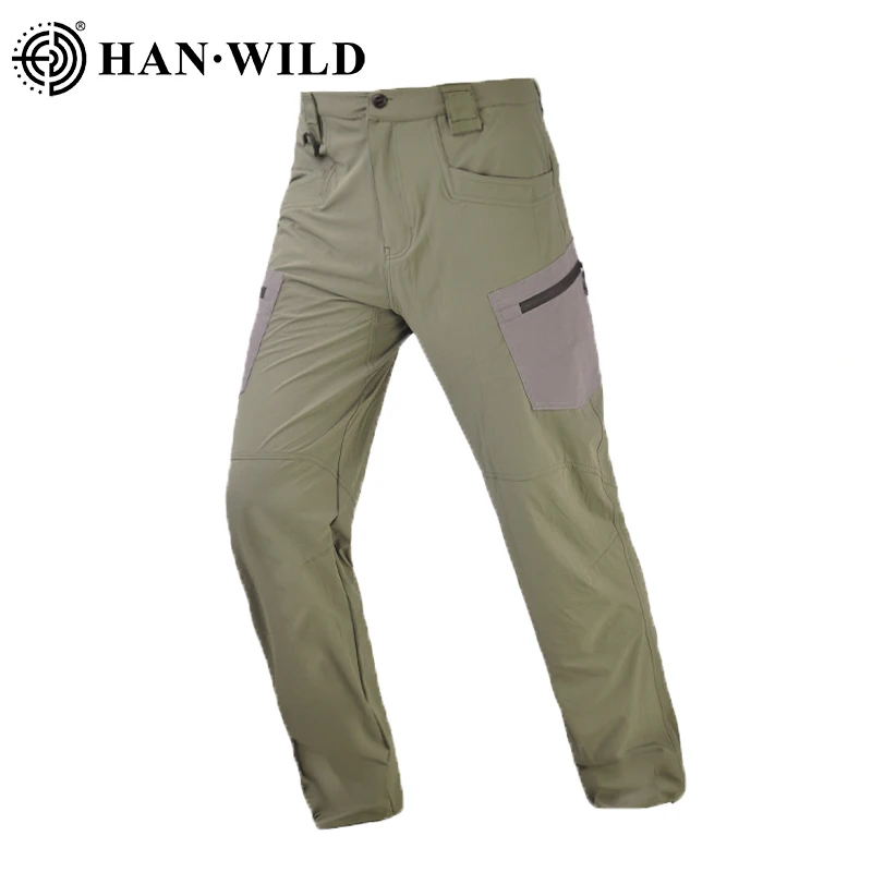 Pantalones tácticos Airsoft secado rápido para hombre