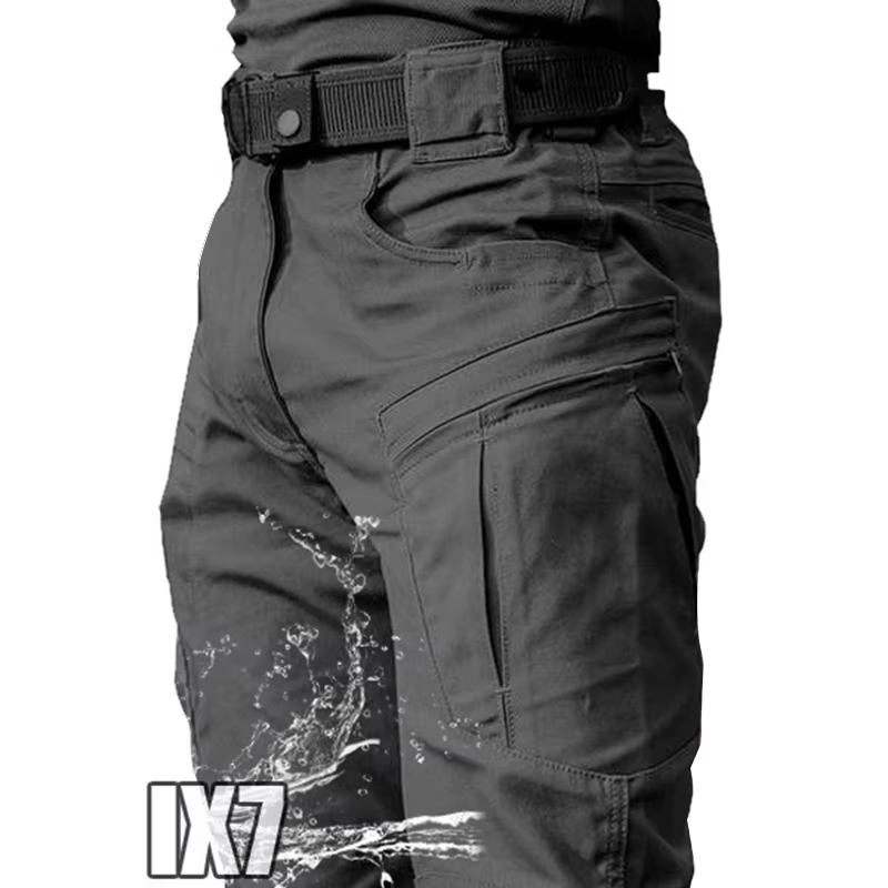 Pantalones tácticos impermeables multibolsillos para hombre - imagen 4