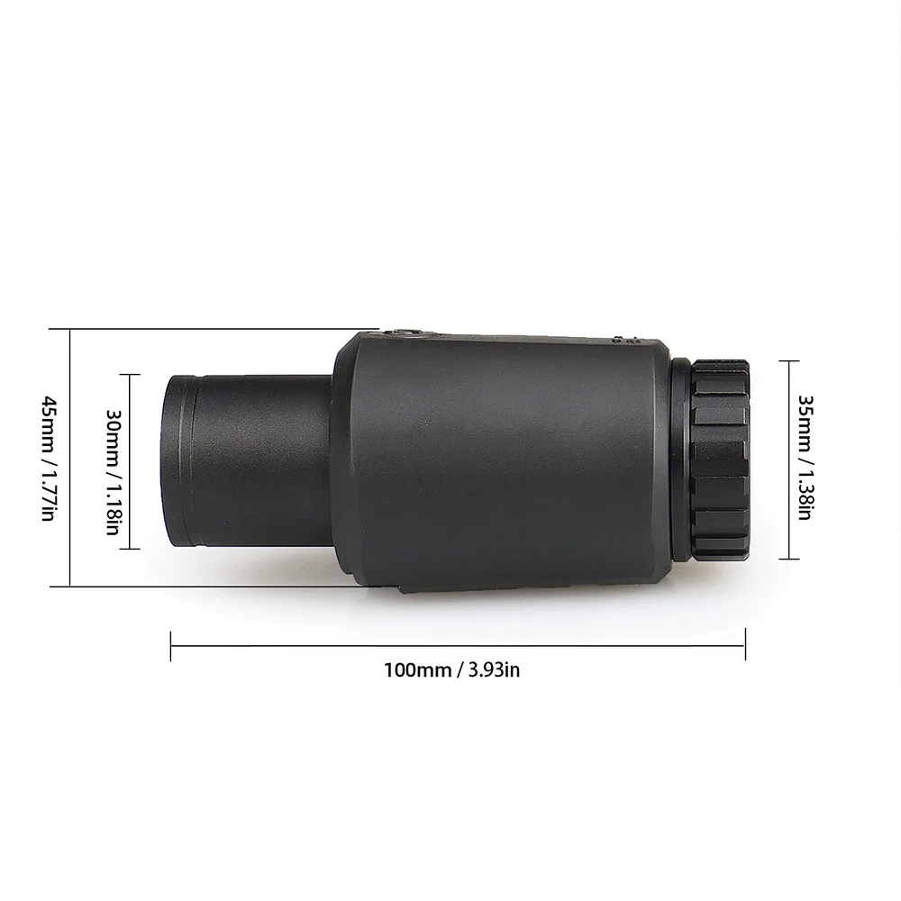 Mira telescópica para rifle caza con monocular y montaje elevador - imagen 4