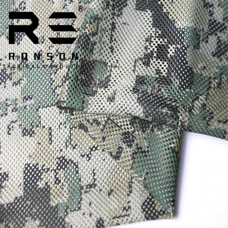 Tela de camuflaje México en malla táctica para estampado - imagen 5