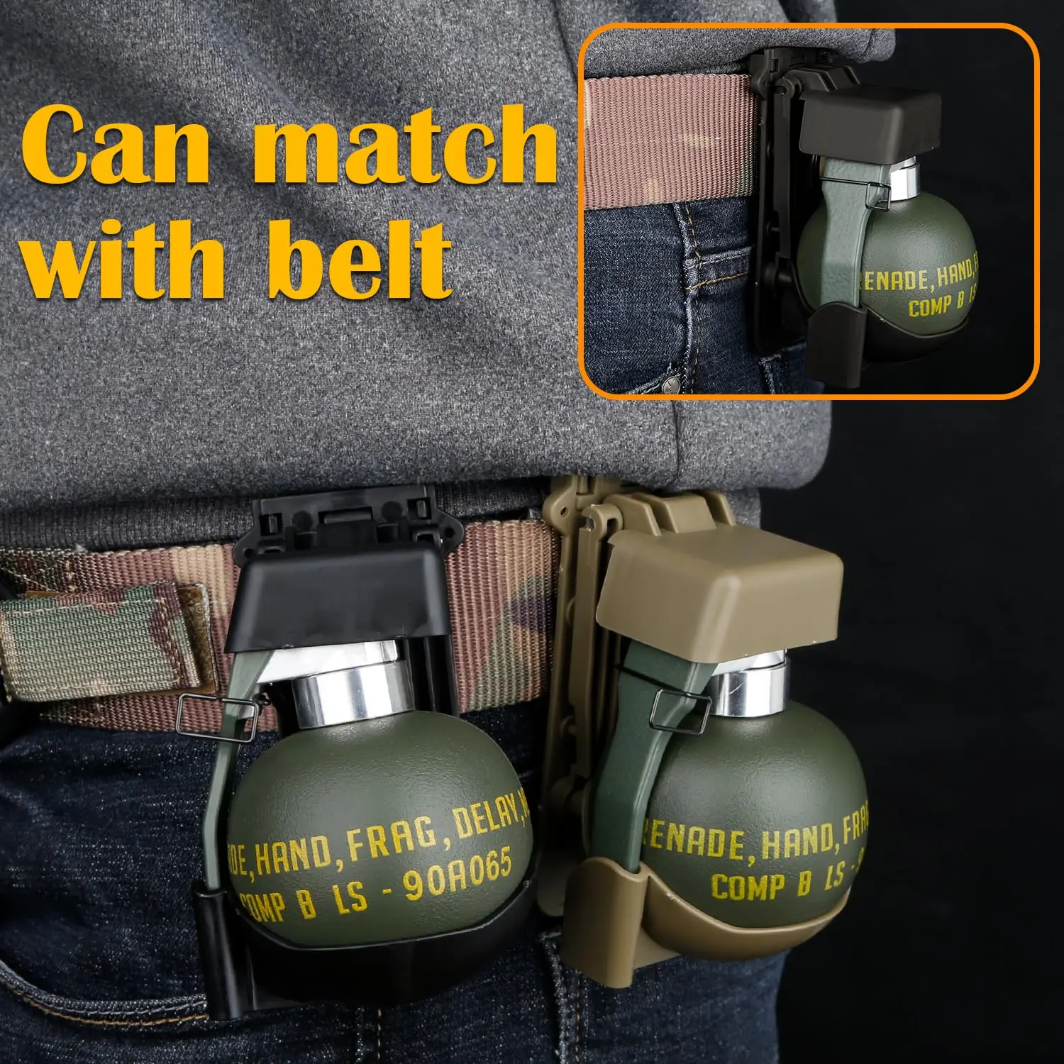 Chaleco táctico MOLLE M67 desenganche rápido para airsoft y paintball - imagen 4