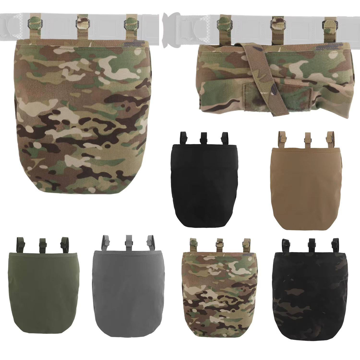 POSEIDON DEFENSE Bolsa de basura plegable de gran capacidad - imagen 3