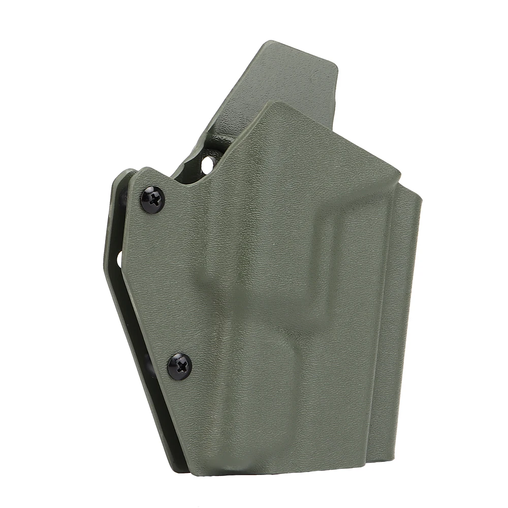 Funda táctica Kydex Glock 17/19/45 con clip QLS rápido Airsoft - imagen 4