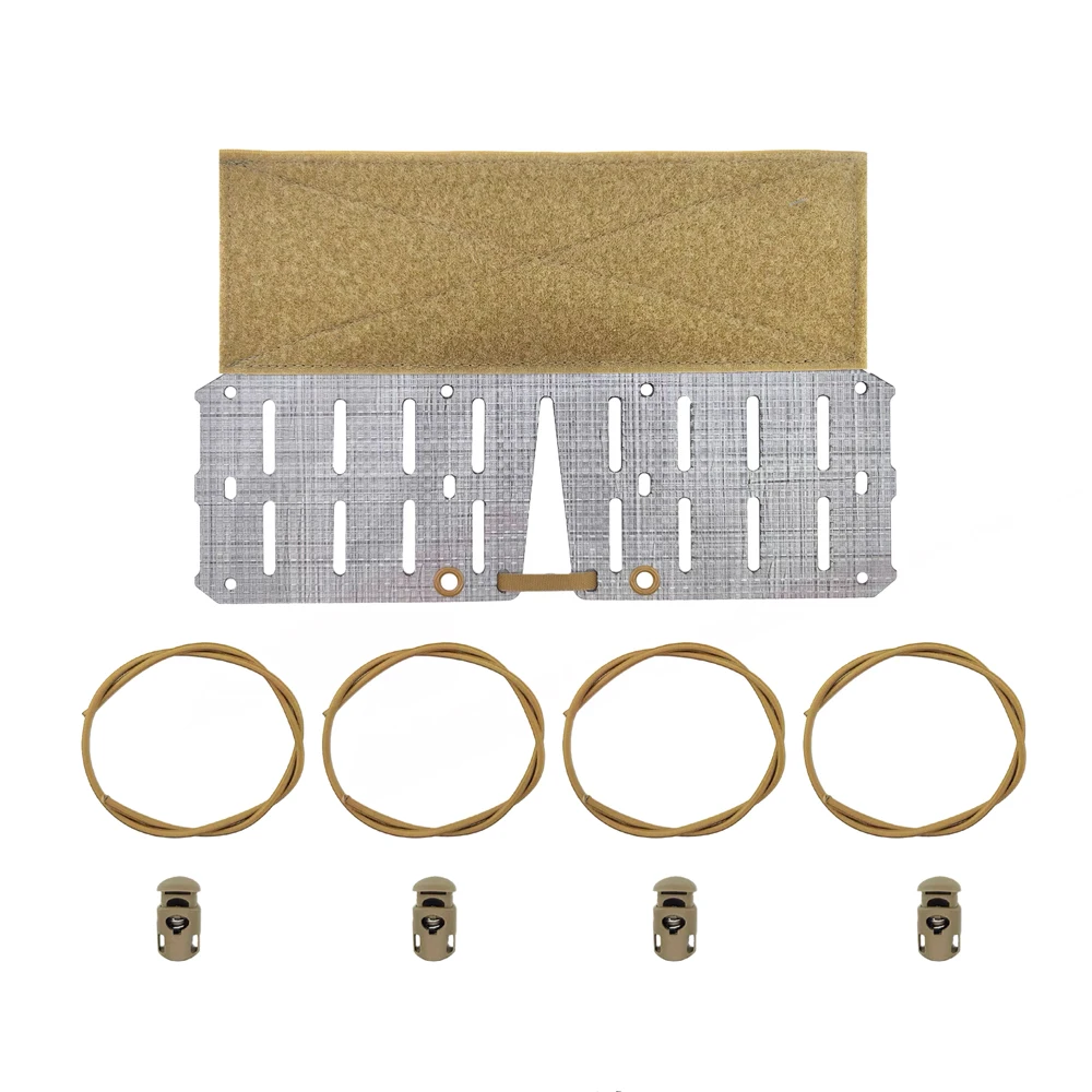 Placa Adaptadora T-Board MOLLE Vertical – Panel Extensión Inferior Táctica