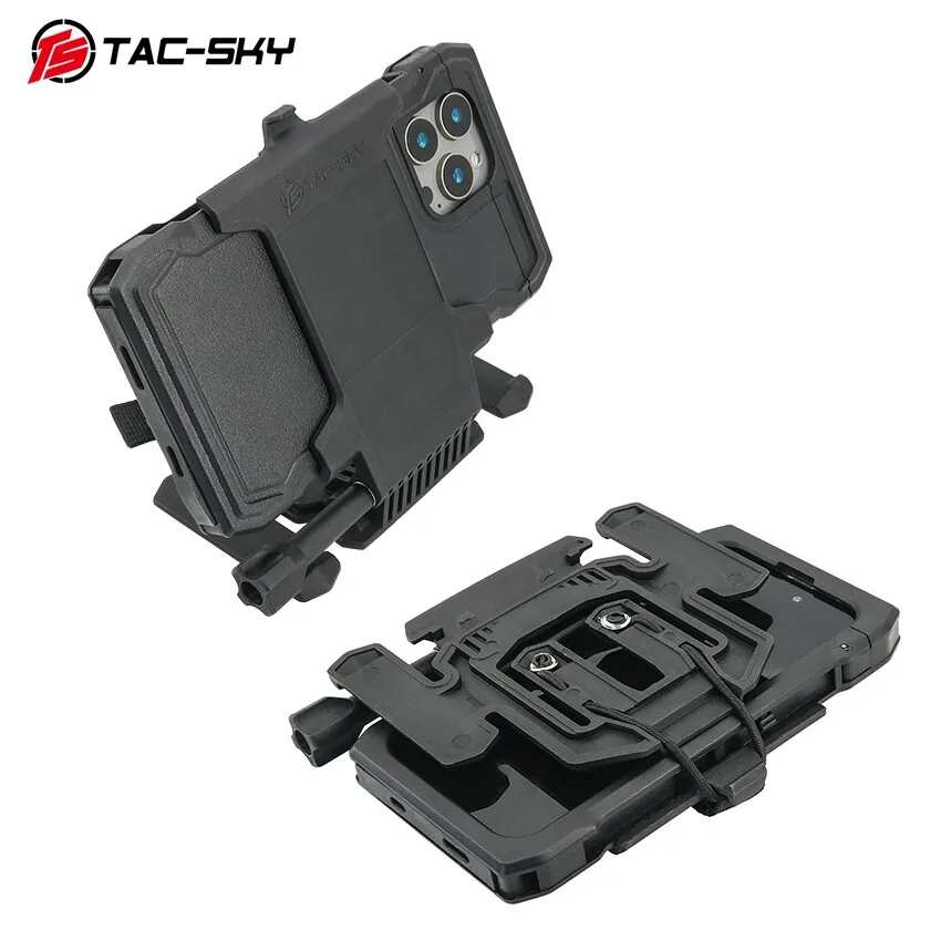 Funda táctica para teléfono con soporte y montaje para chaleco - imagen 4