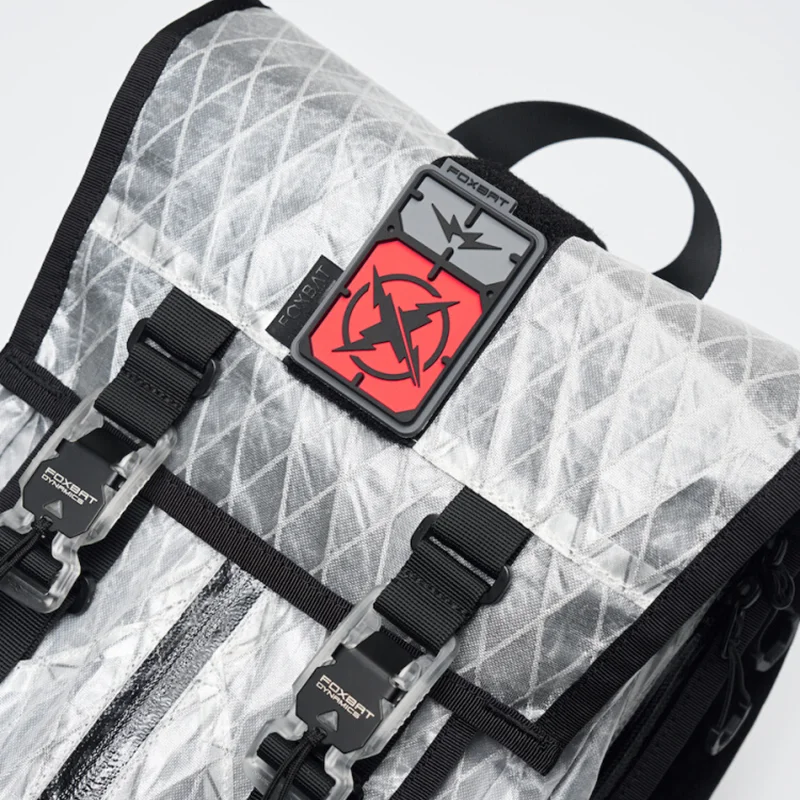 FOXBAT Parche PVC - Brazalete táctico para ropa y mochilas duraderas
