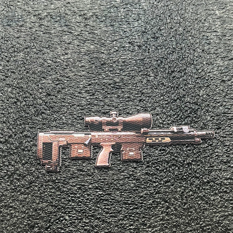 Parche táctico rifle Q adhesivo para MOLLE o casco - imagen 4