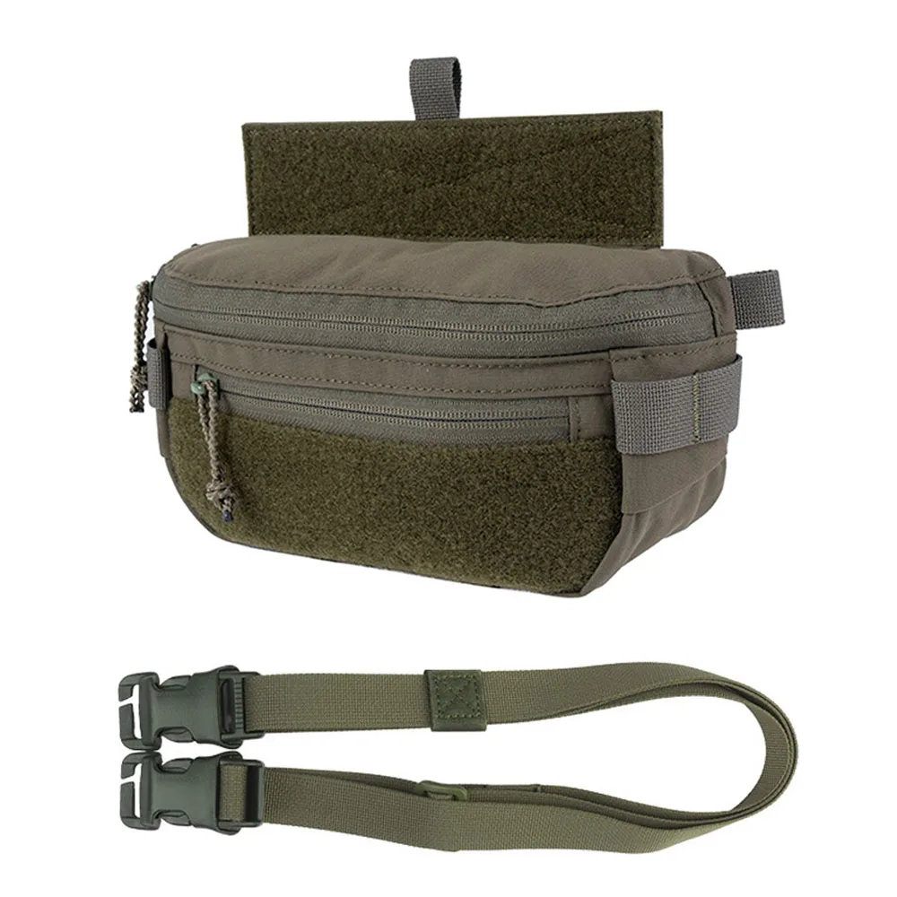 Bolsa táctica compacta para chaleco, riñonera de caza y airsoft