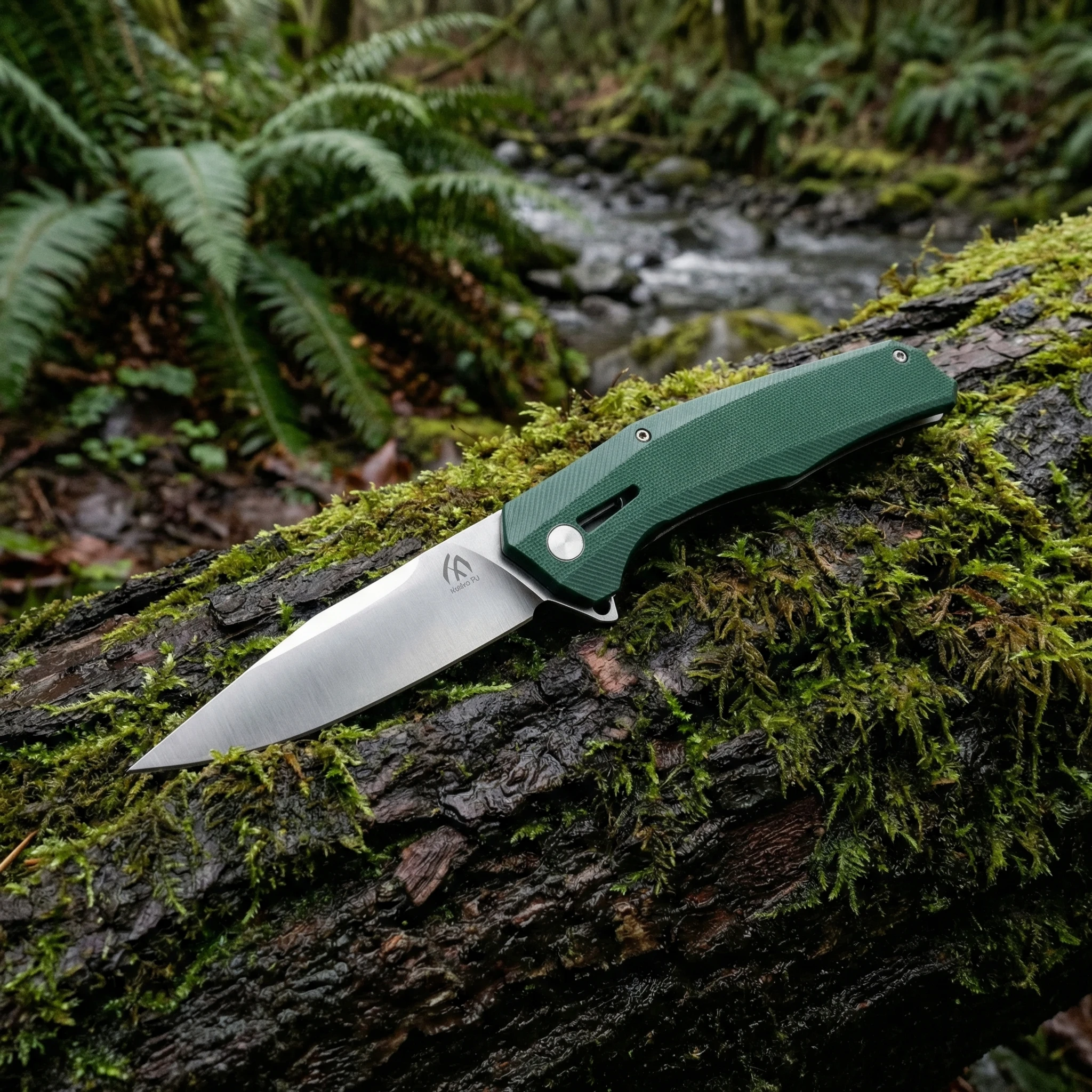 Cuchillo plegable táctico para camping y senderismo de emergencia - imagen 5
