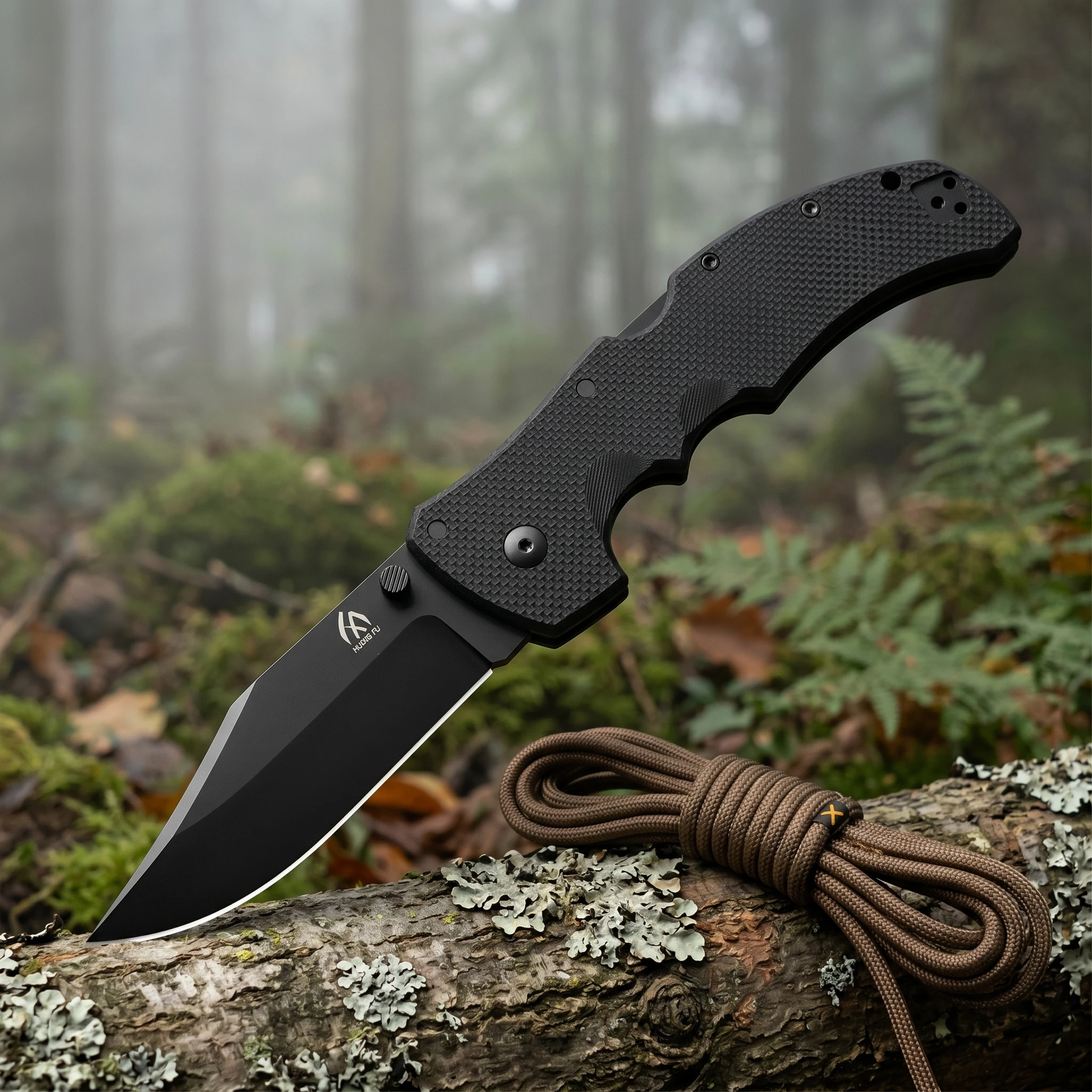 Cuchillo plegable táctico multifunción EDC para al aire libre - imagen 3