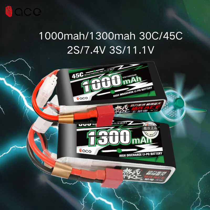 Batería LiPo Gens Ace para helicóptero RC y FPV