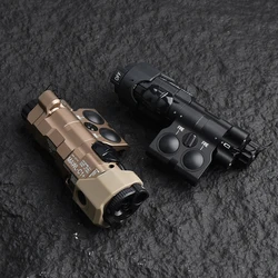 MAWL C1 Iluminador láser táctico metálico infrarrojo con LED blanca
