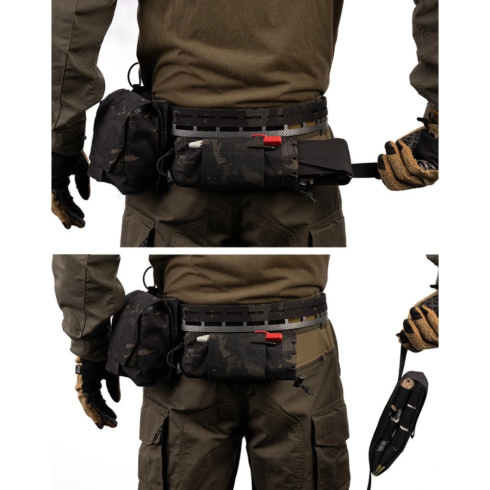 Bolsa IFAK táctica de primeros auxilios MOLLE, acceso rápido ambidiestra - imagen 3