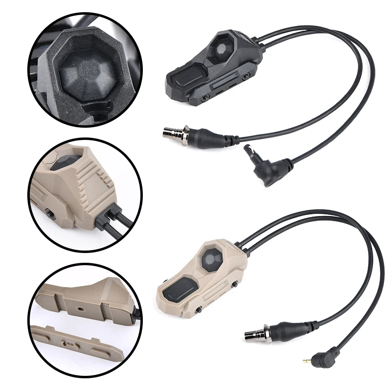 AXON Interruptor de presión táctico para láser y linterna remota - imagen 4