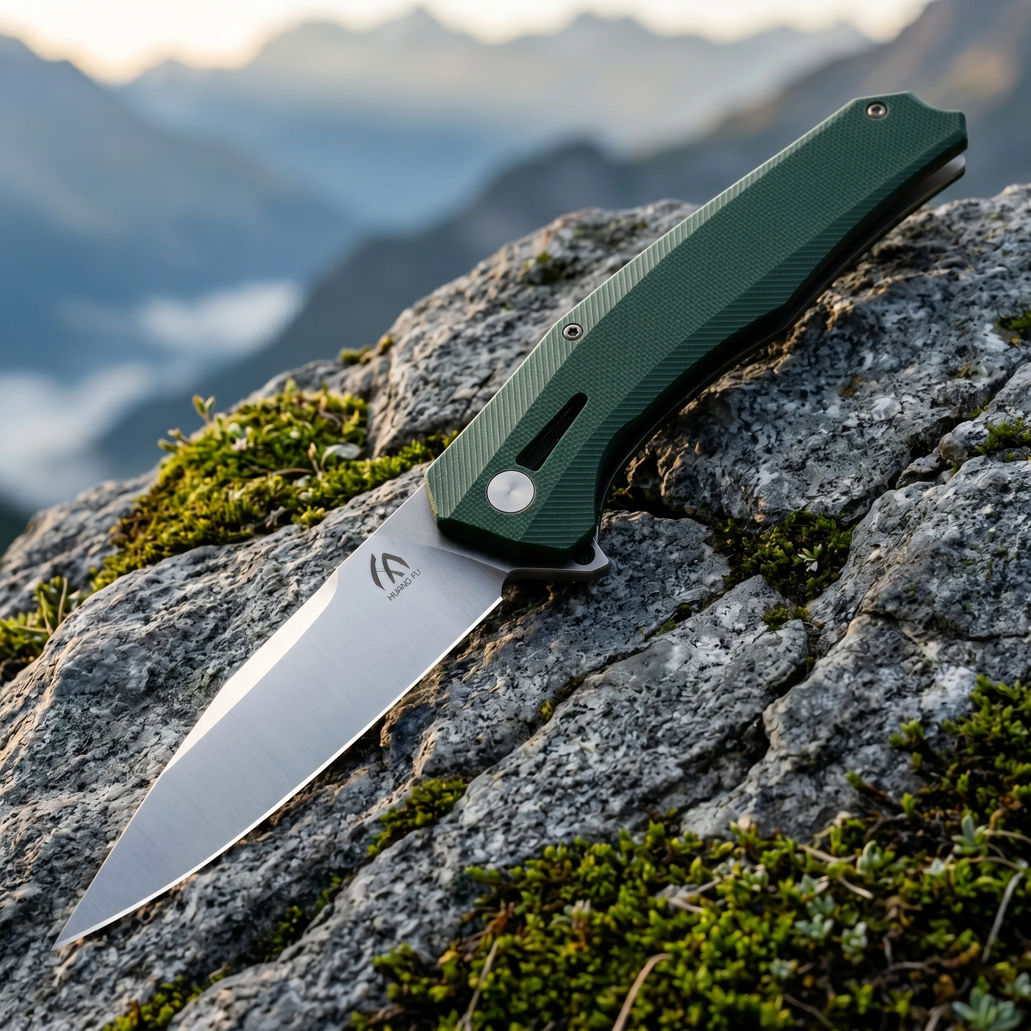 Cuchillo plegable táctico de acero para exterior y regalo hombre - imagen 4