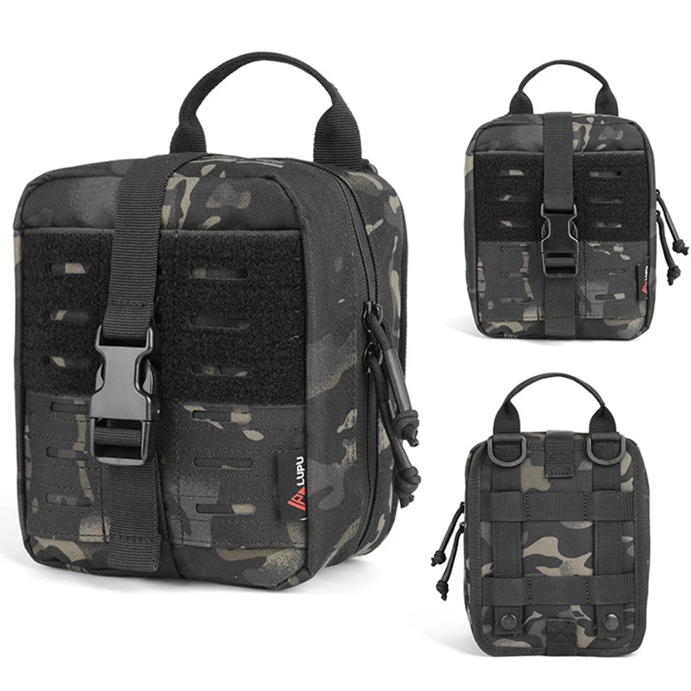 Bolsa IFAK táctica MOLLE vacía – Botiquín portátil primeros auxilios - imagen 2