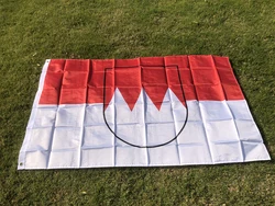Bandera de Franconia colgante poliéster doble penetración, Alemania