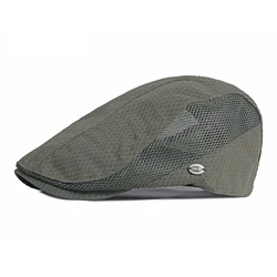 Gorra táctica tipo boina transpirable de malla ajustable